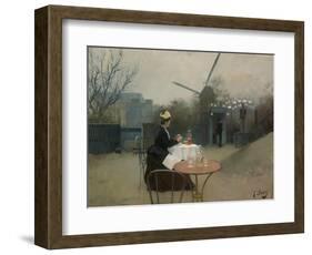 Plein Air-Ramon Casas-Framed Giclee Print