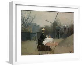 Plein Air-Ramon Casas-Framed Giclee Print