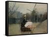 Plein Air-Ramon Casas-Framed Stretched Canvas