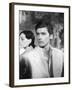 Plein Soleil PURPLE NOON by Rene Clement with Alain Delon, 1960 (b/w photo)-null-Framed Photo