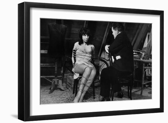 Pleins feux sur Stanislas by Jean Charles Dudrumet with Bernadette Lafont and Billy Kearns, 1965 (b-null-Framed Photo