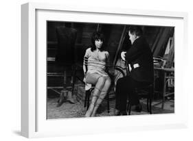 Pleins feux sur Stanislas by Jean Charles Dudrumet with Bernadette Lafont and Billy Kearns, 1965 (b-null-Framed Photo