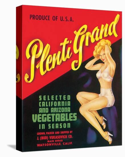 Plenti Grand Vegetables-null-Stretched Canvas