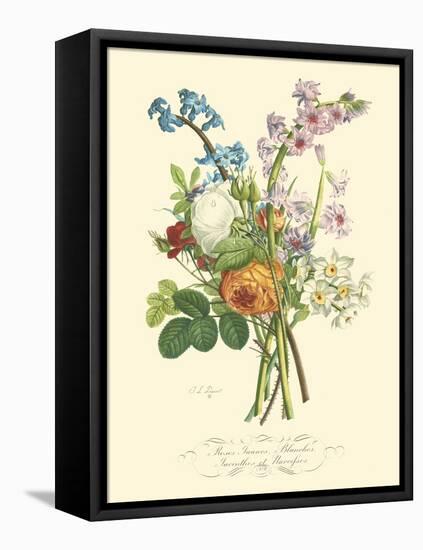 Plentiful Bouquet IV-T.L. Prevost-Framed Stretched Canvas