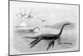 Plesiosaurus Dolichodeirus-J. Smit-Mounted Art Print