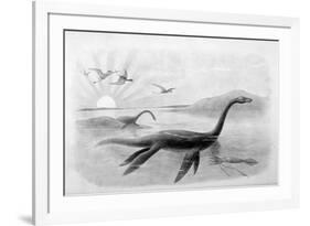 Plesiosaurus Dolichodeirus-J. Smit-Framed Premium Giclee Print