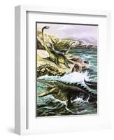 Plesiosaurus-Payne-Framed Premium Giclee Print