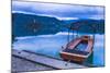 Pletna Rowing Boat, Lake Bled, Bled, Gorenjska, Upper Carniola Region, Slovenia, Europe-Matthew Williams-Ellis-Mounted Photographic Print