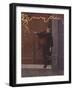 Pleut-Il? (Is it Raining?). Cover of Le Figaro Illustre, November 1893 (Colour Litho)-Jean Beraud-Framed Giclee Print