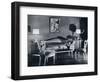 'Plexiglas furniture in a 1940s interior', 1941-Unknown-Framed Photographic Print