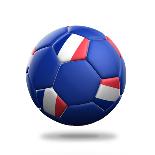 Iran Soccer Ball-pling-Art Print