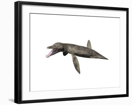 Pliosaurus Kevani, Late Jurassic of England-null-Framed Art Print