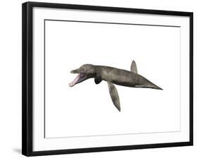 Pliosaurus Kevani, Late Jurassic of England-null-Framed Art Print