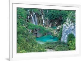 Plitvice Lakes Croatia-null-Framed Premium Giclee Print
