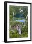 Plitvice Lakes in the National Park Plitvicka Jezera, Croatia-Martin Zwick-Framed Photographic Print