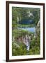 Plitvice Lakes in the National Park Plitvicka Jezera, Croatia-Martin Zwick-Framed Photographic Print