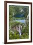 Plitvice Lakes in the National Park Plitvicka Jezera, Croatia-Martin Zwick-Framed Photographic Print