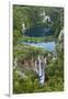 Plitvice Lakes in the National Park Plitvicka Jezera, Croatia-Martin Zwick-Framed Photographic Print