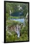 Plitvice Lakes in the National Park Plitvicka Jezera, Croatia-Martin Zwick-Framed Premium Photographic Print