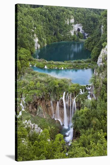 Plitvice Lakes in the National Park Plitvicka Jezera, Croatia-Martin Zwick-Stretched Canvas