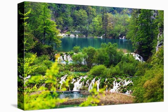Plitvice Lakes National Park, Croatia-Lamarinx-Stretched Canvas