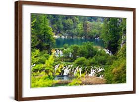 Plitvice Lakes National Park, Croatia-Lamarinx-Framed Photographic Print