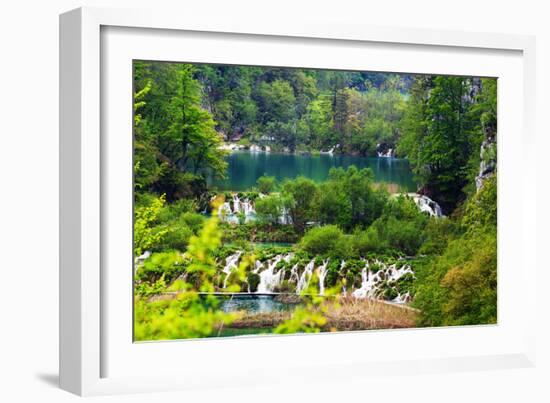 Plitvice Lakes National Park, Croatia-Lamarinx-Framed Photographic Print