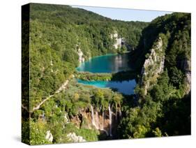 Plitvice Lakes National Park, UNESCO World Heritage Site, Croatia, Europe-Carlo Morucchio-Stretched Canvas