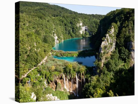 Plitvice Lakes National Park, UNESCO World Heritage Site, Croatia, Europe-Carlo Morucchio-Stretched Canvas