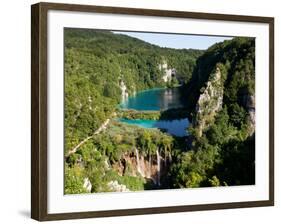 Plitvice Lakes National Park, UNESCO World Heritage Site, Croatia, Europe-Carlo Morucchio-Framed Photographic Print