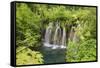 Plitvice Lakes National Park, UNESCO World Heritage Site, Croatia, Europe-Gary Cook-Framed Stretched Canvas