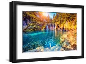 Plitvice Lakes Natl. Park Croatia-null-Framed Art Print