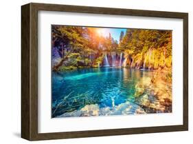 Plitvice Lakes Natl. Park Croatia-null-Framed Art Print