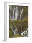 Plitvicka Slap and Sastavci Waterfalls, Plitvice Lakes National Park, Croatia, October 2008-Biancarelli-Framed Photographic Print