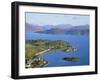 Plockton and Loch Carron, Highlands Region, Scotland, UK, Europe-Roy Rainford-Framed Photographic Print