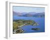 Plockton and Loch Carron, Highlands Region, Scotland, UK, Europe-Roy Rainford-Framed Photographic Print