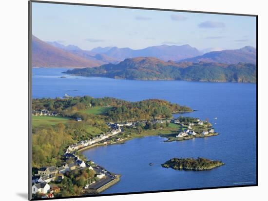 Plockton and Loch Carron, Highlands Region, Scotland, UK, Europe-Roy Rainford-Mounted Photographic Print