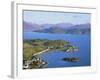 Plockton and Loch Carron, Highlands Region, Scotland, UK, Europe-Roy Rainford-Framed Photographic Print