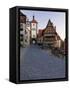 Ploenlein, Siebers Tower, Rothenburg Ob Der Tauber, Franconia, Bavaria, Germany, Europe-Gavin Hellier-Framed Stretched Canvas