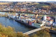 Medieval Town Hall on the Bridge Bamberg Bavaria-plotnikov-Photographic Print