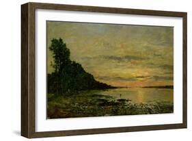 Plougastel-Daoulas, circa 1870-73-Eugène Boudin-Framed Giclee Print