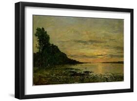 Plougastel-Daoulas, circa 1870-73-Eugène Boudin-Framed Giclee Print