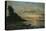 Plougastel, Sunset over the Estuary, C.1870-73-Eug?ne Boudin-Stretched Canvas