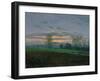 Ploughed Field, circa 1830-Caspar David Friedrich-Framed Giclee Print