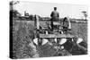 Ploughing by Machinery, C1926-John Fowler-Stretched Canvas