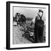 Ploughing Contest 1950s-Henry Grant-Framed Photographic Print