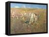 Ploughing, Early Spring-Edward Stott-Framed Stretched Canvas