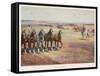 Ploughing in Australia-Percy F.s. Spence-Framed Stretched Canvas