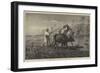 Ploughing in Lower Egypt-Richard Beavis-Framed Giclee Print