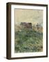 Ploughing in the Vineyard, 1883-Henri de Toulouse-Lautrec-Framed Giclee Print